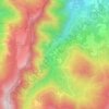 Poggiolforato topographic map, elevation, terrain