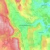 Willebadessen topographic map, elevation, terrain
