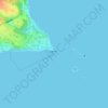 Ryukyu Islands topographic map, elevation, terrain