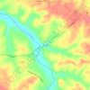 Alonzo topographic map, elevation, terrain