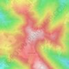 Kirchberg topographic map, elevation, terrain