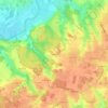 Forestille topographic map, elevation, terrain