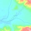 Werinama topographic map, elevation, terrain
