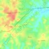 Los Laureles topographic map, elevation, terrain