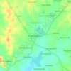 Krishnarajapete topographic map, elevation, terrain