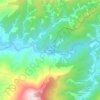 Parente topographic map, elevation, terrain