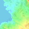 Chorafakia topographic map, elevation, terrain