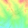 Turmi topographic map, elevation, terrain