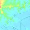 Bukid topographic map, elevation, terrain