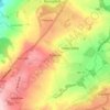 Tantobie topographic map, elevation, terrain