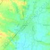 Phetchabun topographic map, elevation, terrain