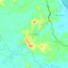 Batu Lappa topographic map, elevation, terrain
