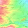 Patalanga topographic map, elevation, terrain