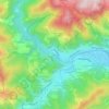 Vialon topographic map, elevation, terrain