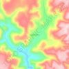 Cabeceira da Jiboia topographic map, elevation, terrain