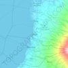 Talisay topographic map, elevation, terrain
