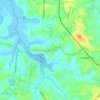 Vallakkunnu topographic map, elevation, terrain