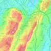 Cedar Grove topographic map, elevation, terrain