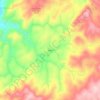 Rafter topographic map, elevation, terrain