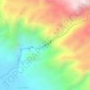Velo de Novia topographic map, elevation, terrain