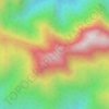 Huido Boliyohuto topographic map, elevation, terrain
