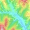 Verdești topographic map, elevation, terrain