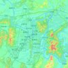 柳州市 topographic map, elevation, terrain