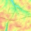 Le Pière topographic map, elevation, terrain