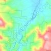 Hamrick topographic map, elevation, terrain