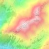 Reichenbach im Kandertal topographic map, elevation, terrain