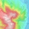 Mount Nelson topographic map, elevation, terrain