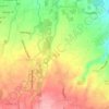 Pooc II topographic map, elevation, terrain