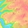 Bois-Minard topographic map, elevation, terrain