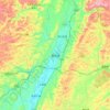 惠水县 topographic map, elevation, terrain