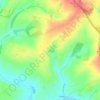 Michaelchurch topographic map, elevation, terrain