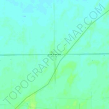 Suthar Mandi topographic map, elevation, terrain