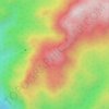 Gunung Berembun topographic map, elevation, terrain