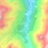 Arolla topographic map, elevation, terrain