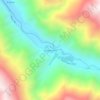 Las Marquesas topographic map, elevation, terrain