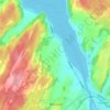 Rostad topographic map, elevation, terrain
