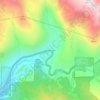 Twin Bridges topographic map, elevation, terrain