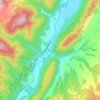 Riverton topographic map, elevation, terrain