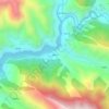 pilkhi topographic map, elevation, terrain