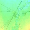 Elmore topographic map, elevation, terrain