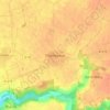 Champeaux topographic map, elevation, terrain