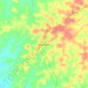 Ijebu-Igbo topographic map, elevation, terrain