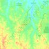 Reforma topographic map, elevation, terrain