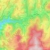 Membrun topographic map, elevation, terrain