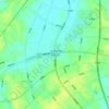 新城大桥 topographic map, elevation, terrain