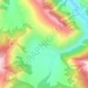 Gothichaur topographic map, elevation, terrain